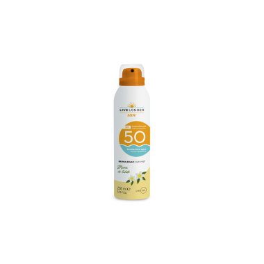 LIVE LONGER SUN LOCION MONOI SFP 50 200 ML AEROSOL