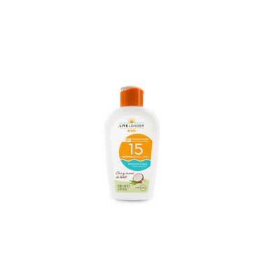 LIVE LONGER SUN LECHE MONOI Y COCO SFP 15 100 ML