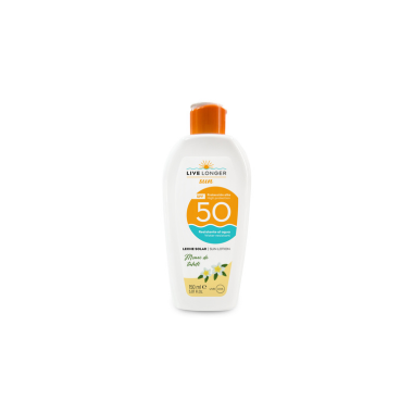 LIVE LONGER SUN LECHE MONOI Y COCO SFP 50 150 ML