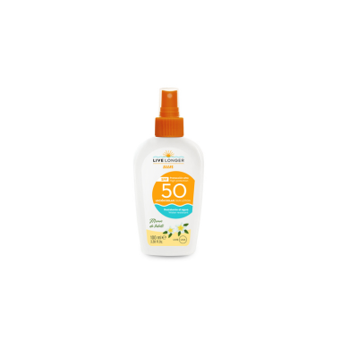 LIVE LONGER SUN LOCION MONOI Y COCO SFP 50 100 ML SPRAY